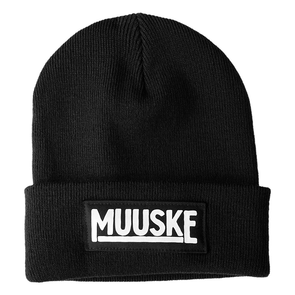 'MUUSKE' Beanie Schwarz